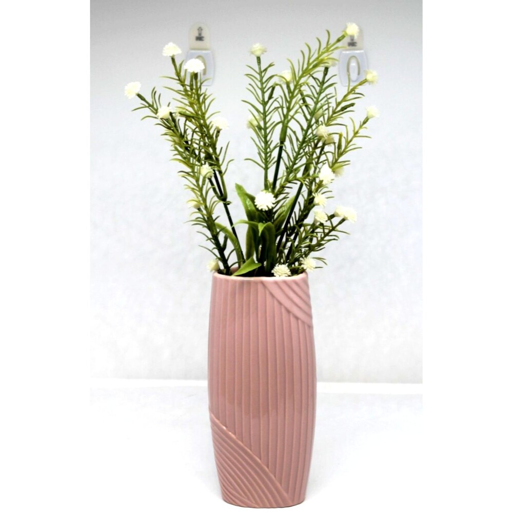1980s AVON Gift Collection Fluted LILAC Porcelain Bud Vase Thin 6"